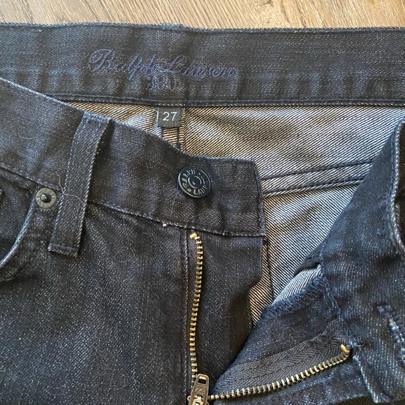 Ralph Lauren Mid-Rise Flared Jeans denim dark blue jeans - Picture 4 of 5